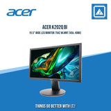 ACER K202Q BI 19.5" WIDE LED MONITOR 75HZ WLMNT (VGA, HDMI)