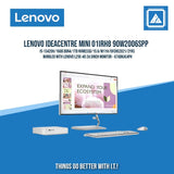 LENOVO IdeaCentre MINI 01IRH8 90W2006SPP I5-13420H/16GB DDR4/1TB NVMeSSD/15.6/W11H/OFCHS2021/2YRS bundled with LENOVO L25E-40 24.5inch MONITOR - 67ADKAC4PH/ BEST FOR STUDENTS AND OFFICE WORK MINI DESKTOP