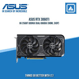 ASUS RTX 3060TI 8G 256BIT GDDR6X DUAL-O8GD6X (HDMI, 3XDP)