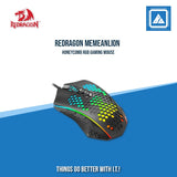 REDRAGON MEMEANLION HONEYCOMB RGB GAMING MOUSE