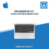 APPLE MACBOOK AIR 13.6" M4 CHIP 8C/16GB/256GB SSD (MW0W3PP/A) | BEST FOR FREELANCERS LAPTOP CORPORATION