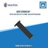 OCPC XTENDER 90° VERTICAL RISER CABLE PCI-E 3.0 250MM - BLACK (OCXTP3RC9D250BK)