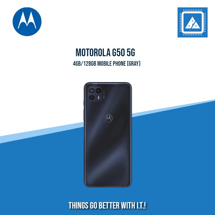 MOTOROLA G50 5G 4GB/128GB MOBILE PHONE (GRAY)