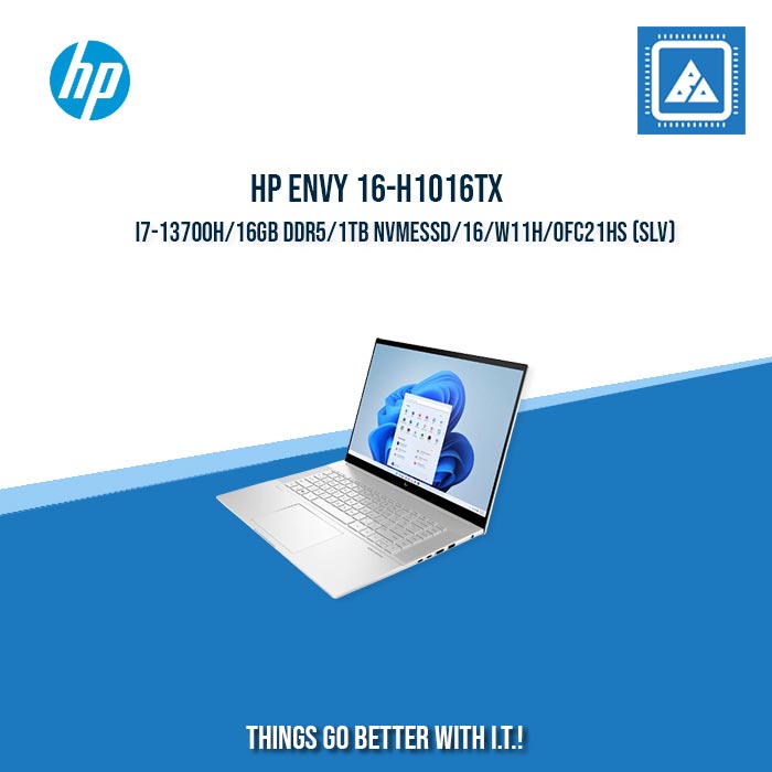 HP ENVY 16-H1016TX i7-13700H/16GB DDR5/1TB NVMeSSD\ BEST FOR FREELANCERS AND STUDENT LAPTOP