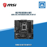 MSI PRO B650M-A WIFI 4DDR5 2XM.2 MOTHERBOARD (HDMI, DP) WIFI+BT