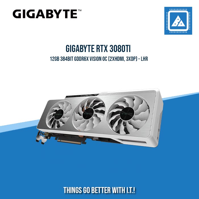 GIGABYTE RTX 3080TI 12GB 384BIT GDDR6X VISION OC (2XHDMI, 3XDP) - LHR