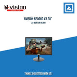 NVISION N200HD V3 20" LED MONITOR WLMNT