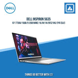 DELL INSPIRON 5635 R7-7730U/16GB/512GB NVME | BEST FOR FREELANCERS LAPTOP