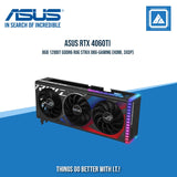 ASUS RTX 4060TI 8GB 128BIT GDDR6 ROG STRIX O8G-GAMING (HDMI, 3XDP)