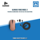 GLORIOUS FORGE MODEL O PRO WIRELESS GAMING MOUSE/BLUE LYNX/GOLDEN PANDA/RED FOX/