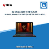 MSI KATANA 15 HX B14WFK-252PH I9-14900HX/8GB+8GB/512GB NVME | BEST FOR GAMING LAPTOP