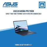 ASUS UX3405MA-PP677WSM ULTRA 7-155H/16GB/1TB NVME/14/W11H/OFC21HS+365BASIC (BLU) | BEST IN FREELANCERS LAPTOP |