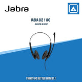 JABRA BIZ 1100 DUO USB HEADSET