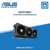 ASUS RTX 4060TI 8GB 128BIT GDDR6 TUF-O8G-GAMING (HDMI, 3XDP)