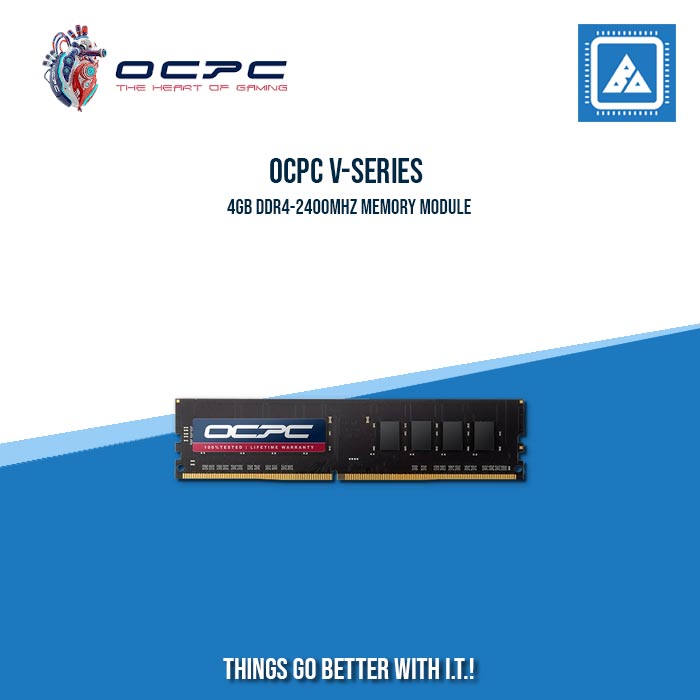 OCPC V-SERIES 4GB DDR4-2400MHZ MEMORY MODULE