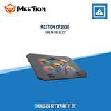 MEETION CP3030 COOLING PAD BLACK
