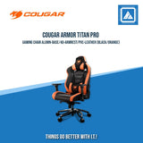 COUGAR ARMOR TITAN PRO GAMING CHAIR ALUMN-BASE/4D-ARMREST/PVC-LEATHER