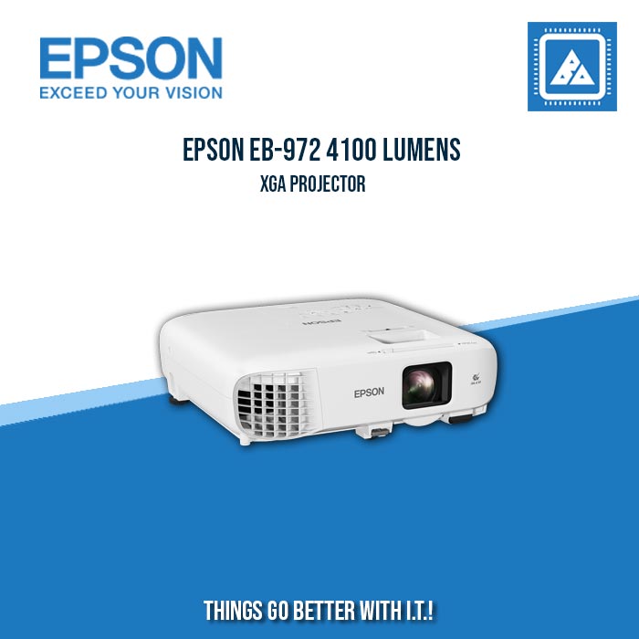 EPSON EB-972 4100 LUMENS XGA PROJECTOR
