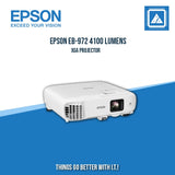 EPSON EB-972 4100 LUMENS XGA PROJECTOR