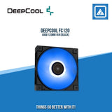DEEPCOOL FC120 ARGB 120MM FAN (BLACK)