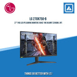 LG 27GN750-B 27" FHD LED IPS GAMING MONITOR 240HZ 1MS WLMNT (2XHDMI, DP)