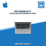 APPLE MACBOOK AIR 15" M3 CHIP 8C/8GB/512GB SSD (MRYN3PP/A) | BEST FOR CORPORATES AND FREELANCER LAPTOP
