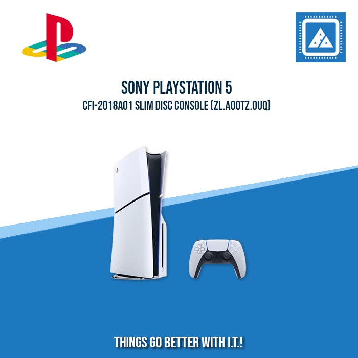 SONY PLAYSTATION 5 CFI-2018A01 SLIM DISC CONSOLE (ZL.A00TZ.0UQ)