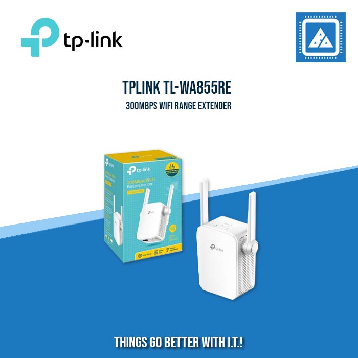 TPLINK TL-WA855RE 300MBPS WIFI RANGE EXTENDER