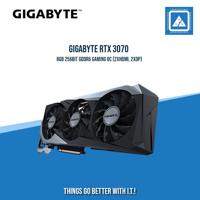 GIGABYTE RTX 3070 8GB 256BIT GDDR6 GAMING OC (2XHDMI, 2XDP)