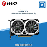 MSI GTX 1650 4096MB 128BIT GDDR6 VENTUS XS OCV3 (DVI, HDMI, DP)