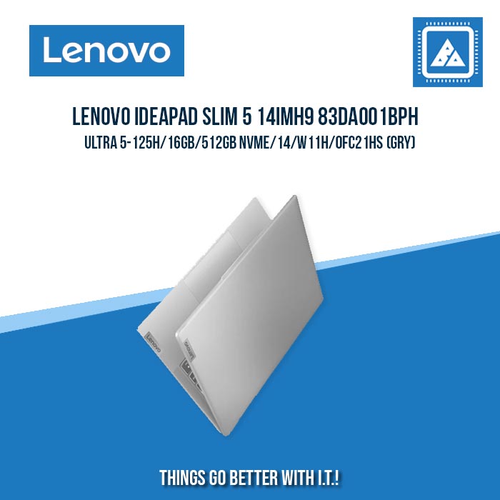 LENOVO IDEAPAD SLIM 5 14IMH9 83DA001BPH ULTRA 5-125H/16GB/512GB NVME | BEST FOR STUDENTS AND FREELANCERS LAPTOP