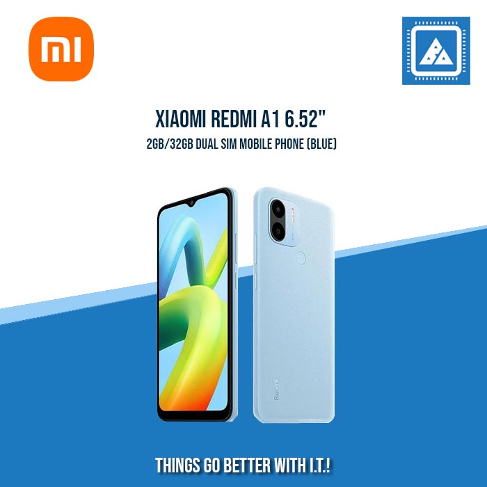 XIAOMI REDMI A1 6.52" 2GB/32GB DUAL SIM MOBILE PHONE