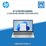 HP 15-FD0130TU (86J69PA) I5-1335U/4GB+4GB/512GB NVME | BEST FOR STUDENTS LAPTOP