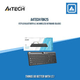 A4TECH FBK25 FSTYLER BLUETOOTH & 2.4G WIRELESS KEYBOARD (BLACK)