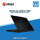 MSI GF63 11SC-1267PH I5-11400H/8GB/512GB NVME/1650 4GB | BEST FOR GAMING AND AUTOCAD LAPTOP