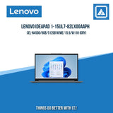 LENOVO IDEAPAD 1-15IJL7-82LX00AAPH CEL-N4500/8GB/512GB NVME | BEST FOR STUDENTS LAPTOP