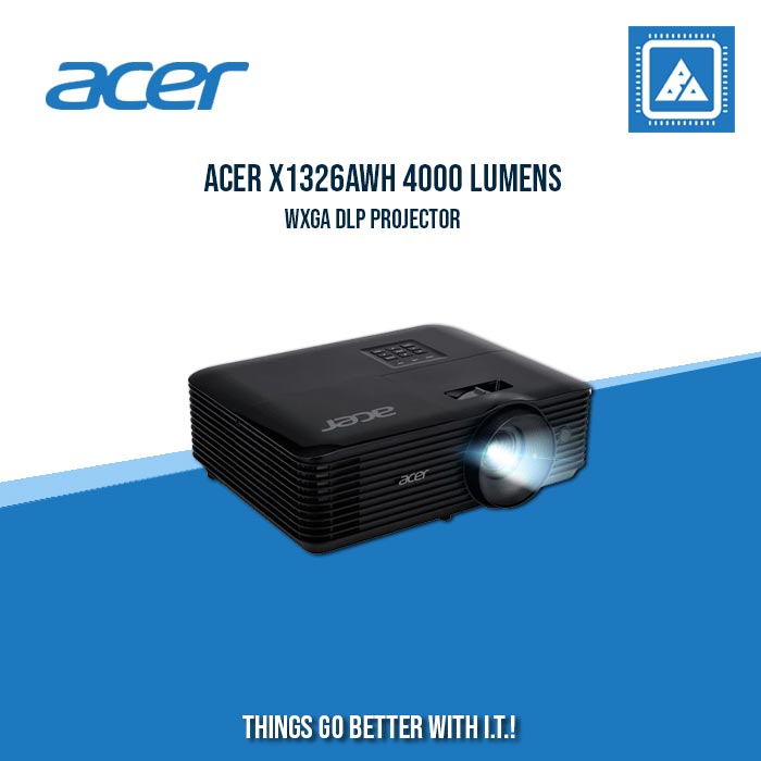 ACER X1326AWH 4000 LUMENS WXGA DLP PROJECTOR