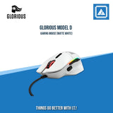 GLORIOUS MODEL I GAMING MOUSE (MATTE BLACK/MATTE WHITE)