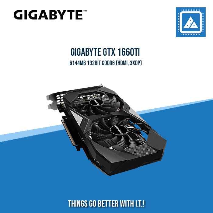 GIGABYTE GTX 1660TI 6144MB 192BIT GDDR6 (HDMI, 3XDP)