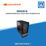 COUGAR MG140 RGB MINI-TOWER GAMING CASE W/ TG/ACRYLIC FRONT/3*FAN/IRON GRAY (M-ATX)