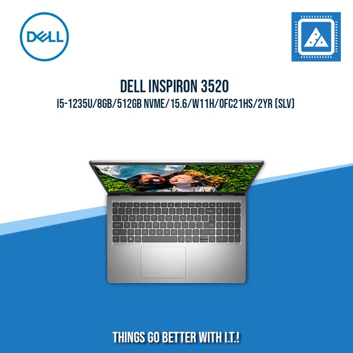 DELL INSPIRON 3520 I5-1235U/8GB/512GB NVME | BEST FOR STUDENTS AND FREELANCERS LAPTOP