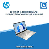 HP PAVILION 15-EG3025TX (86J52PA) I5-1335U/8GB/512GB NVME/MX550 2GB | BEST FOR FREELANCERS LAPTOP