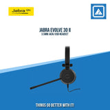 JABRA EVOLVE 30 II 3.5MM JACK/USB HEADSET