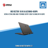 MSI VECTOR 16 HX AI A2XWHG-459PH ULTRA 9-275HX/8GB+8GB/1TB NVME | BEST FOR GAMING LAPTOP