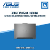 ASUS FX507ZC4-HN081W I5-12500H/8GB/512GB NVME/3050 4GB/15.6 144HZ/W11H (GRY) [ BEST FOR GAMING ]