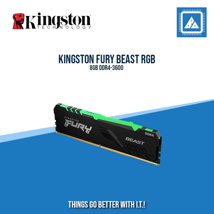 KINGSTON FURY BEAST DDR4-3600 RGB