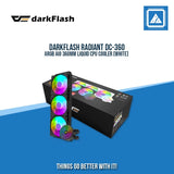 DARKFLASH RADIANT DC-360 ARGB AIO 360MM LIQUID CPU COOLER (