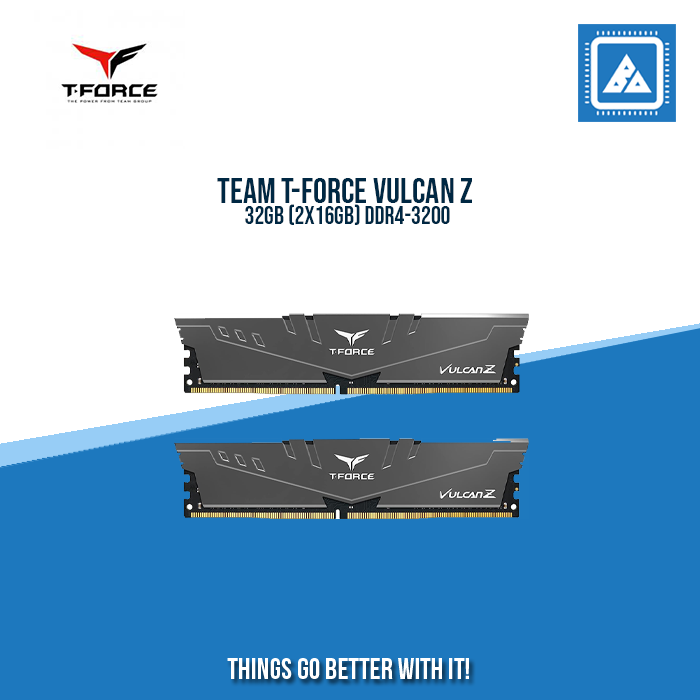 TEAM T-FORCE VULCAN Z 32GB (2X16GB) DDR4-3200