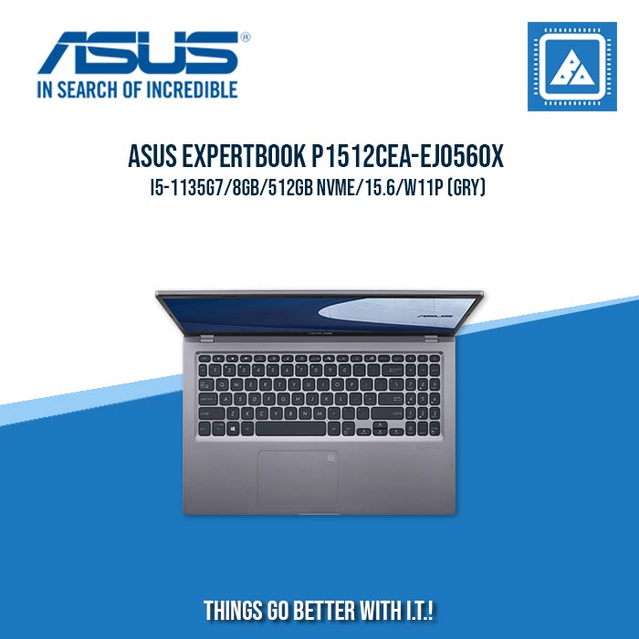 ASUS EXPERTBOOK P1512CEA-EJ0560X I5-1135G7/8GB/512GB NVME | BEST FOR STUDENTS AND FREELANERS LAPTOP