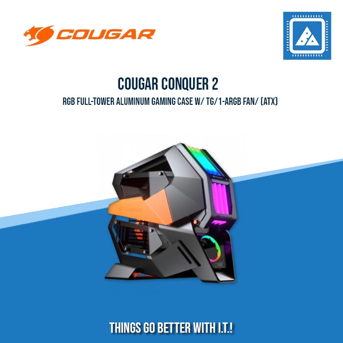 COUGAR CONQUER 2 FULL TOWER GAMING CASE